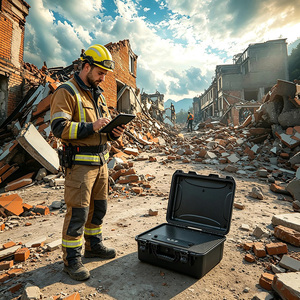 Detector de Víctimas por Terremotos de Última Generación con Radar de Alta Precisión, 10 cm, 12 Horas de Trabajo Continuo, 1 Año de Garantía para Localización Rápida de Víctimas - Product Image 1