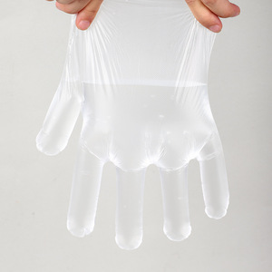 Waterproof Food Handling <strong>Plastic</strong> Hand Restaurant Non-Slip Food Grade <strong>Gloves</strong> Powder Free Individually Packed Pe <strong>Gloves</strong> - Product Image 4