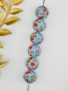 Bán buôn BPA free DIY Charms sơ sinh Điều dưỡng mọc răng Vòng cổ mọc răng đồ chơi Silicone Silicone hạt - Product Image 4