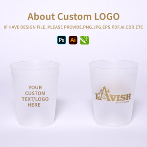 Promosyon plastik bira 946ml özel buzlu düğün stadyum fincan düğün partileri olaylar için kişiselleştirilmiş özel Logo Drinkware - Product Image 2