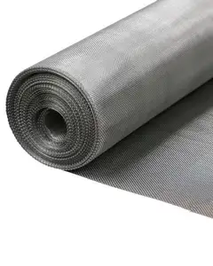 SS304 SS316 1-500mesh baja tahan karat polos/kepar/Belanda tenun logam persegi kawat tenun kain saringan ayakan pertambangan kawat jaring