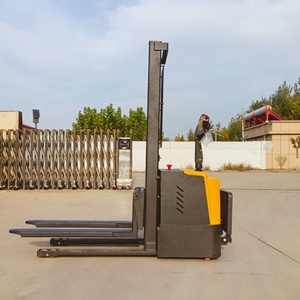 Nuevo apilador eléctrico Apilador eléctrico de 2 toneladas Precio Apilador de pie para pasillos estrechos - Product Image 3