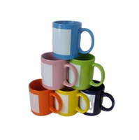 Mug en céramique imprimable par sublimation multicolore