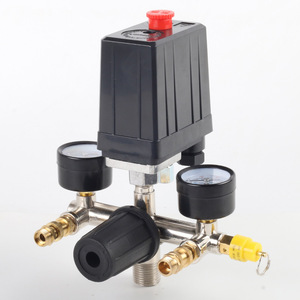 Régulateur de pression d'air automatique 1/4 pouce avec manomètres pour compresseur d'air - Product Image 5