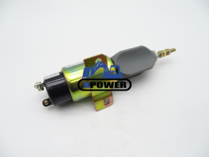 Solenoide de Corte/Parada de Combustible 24V 1751-24E7U1B1S5A 3864274 para 4BT 3.9 4B3.9 6BT 5.9 6B5.9 S6K 6D31 6D14 E70B E200B 320 320B 320C - Product Image 4