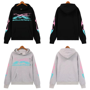 Sudadera con Capucha Casual de Diseño Vintage Estampada de Alta Calidad C0918, Gran Venta, Unisex - Product Image 2