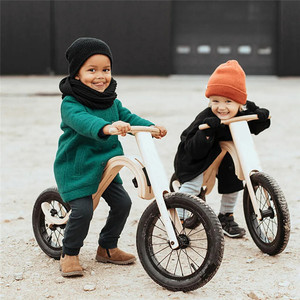 Jouet de marche en <span class=keywords><strong>bois</strong></span> 12 pouces balance vélo en <span class=keywords><strong>bois</strong></span> marcheurs pour bébés enfants vélo d'équilibre en <span class=keywords><strong>bois</strong></span> - Product Image 5
