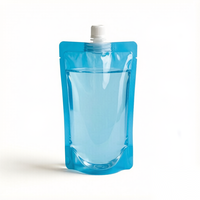 Pochette souple PE de 100 ml de qualité alimentaire avec bec verseur pour café, jus, lait et eau - Emballage portable et réutilisable
