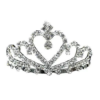 Nuovo di Modo Del Rhinestone Bridal Tiara Wedding Accessori Per Capelli Di Cristallo Pageant Corone Wedding Diademi e Corone