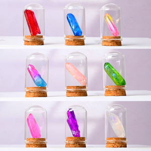 Venta al por Mayor <span class=keywords><strong>de</strong></span> Cristales <span class=keywords><strong>de</strong></span> Cuarzo Aura Clean, Especímenes <span class=keywords><strong>Minerales</strong></span> <span class=keywords><strong>de</strong></span> Cuarzo, <span class=keywords><strong>Piedras</strong></span> <span class=keywords><strong>de</strong></span> Cristal para Botellas <span class=keywords><strong>de</strong></span> los Deseos, para Sanación Espiritual - Product Image 1