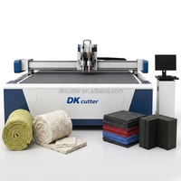 Panneau acoustique en feutre de carbone découpé par CNC |   Couverture en aérogel | Machine de découpe de tissu PVC 1600x2500mm, type de lame 0,1mm