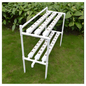 Système NFT hydroponique et aquaponique AGG <span class=keywords><strong>PVC</strong></span> : <span class=keywords><strong>Tube</strong></span> de plantation et tuyau de seau pour système NFT hydroponique - Product Image 5
