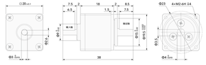 Mini reductor armónico serie <span class=keywords><strong>CSF</strong></span>, bajo contragolpe, alto par, reductor armónico en miniatura para robótica CNC - Product Image 2