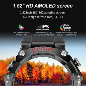Nuevo Reloj Inteligente T96 2024 con Monitor de Sueño, Deportivo, Resistente al Agua IP67, 2 en 1 con Auriculares Inalámbricos, Reloj Inteligente T96 T9 - Product Image 2