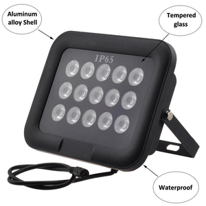 15 LED CCTV IR ไฟ LED อินฟราเรดการมองเห็นได้ในเวลากลางคืนไฟ LED ส่องสว่าง IP65 กันน้ำสำหรับกล้องรักษาความปลอดภัย - Product Image 5