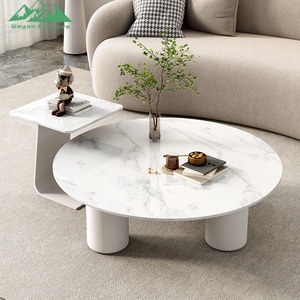Meja Kopi Kaca Temper Modern Wayon Furniture dengan Rangka Kayu Solid dan Alas Logam Hitam - Product Image 4