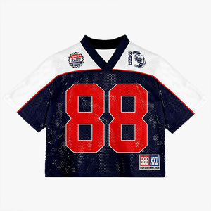 Nueva Camiseta Deportiva Casual de Fútbol Americano para Hombre, Estilo Vintage de Baloncesto, Manga Corta, Hip Hop, Moda Urbana - Product Image 3