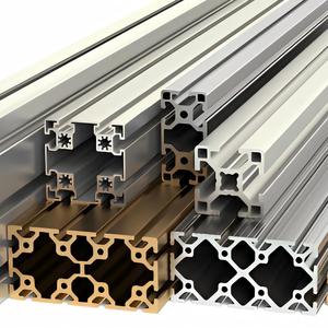 Personalização de Perfis de Alumínio de Alta Qualidade em Liga de Alumínio 6061 6063 T5 T6 em Diferentes Formatos - Product Image 5