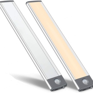 Lámpara Nocturna con Sensor de Movimiento Magnético Recargable por USB, Luz para Armario, Luces LED Debajo del Gabinete - Product Image 1