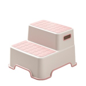<b>Step</b> <b>Stool</b> For Kids Plastic Two <b>Step</b> Bathroom Toilet Training Aid 6 Months To 3 Years - Product Image 2