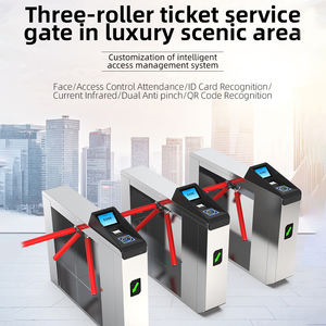 Torniquete Trípode Vertical de Altura Media, Barrera de Acceso Semiautomática, Mecanismo de Torniquete Trípode de Alta Calidad - Product Image 2