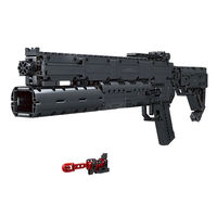Compre MOLD KING Motorizado Block Gun Shooting Game Brinquedos O