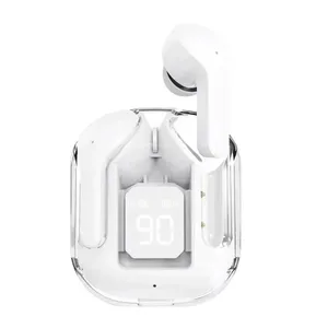 Dodoup Air31 BT 5.3 투명 이어버드 무선 방수 스포츠 귀 게임 이어폰 헤드셋