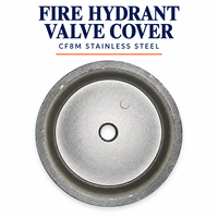 Composants moulés de précision en acier inoxydable CF8M OEM, 5 pouces, 0,2 kg, pour vannes industrielles et couvercles de vannes d'incendie