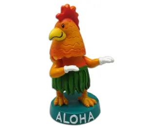 하와이 훌라 치킨 미니 대시 보드 인형