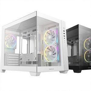 Boîtier d'ordinateur DeepCool CG330 Micro ATX, tour de jeu panoramique avec verre trempé et ventilateurs ARGB - Product Image 6