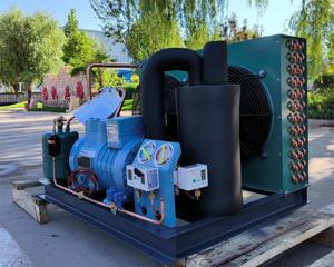 Unidad de condensación de compresor Refcomp Italy 220V 60HZ 3HP de marca famosa con <span class=keywords><strong>evaporador</strong></span> refrigerado por aire para sala médica de cámara fría - Product Image 4