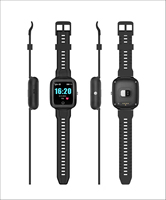 Reloj Inteligente con Videollamadas 4G, Detección de Caídas, Temperatura para Personas Mayores, Botón SOS, Rastreador GPS Gf-07, Teléfono Inteligente