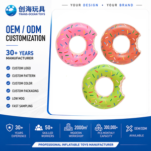 <span class=keywords><strong>Bouée</strong></span> de natation <span class=keywords><strong>gonflable</strong></span> Chuanghai OEM/ODM en forme de <span class=keywords><strong>donut</strong></span> avec <span class=keywords><strong>bouée</strong></span> de sauvetage pour adultes et enfants, en PVC, pour utilisation en piscine extérieure - Product Image 1