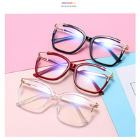 Gafas clásicas de bloqueo de luz azul para damas River Optical Blue Cut Anti-Ray Diamond Face Shape Match Gafas de computadora
