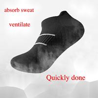 Chaussettes de sport professionnelles OEM de haute qualité, absorbant la transpiration, anti-odeurs, chaussettes de course résistantes pour l'été