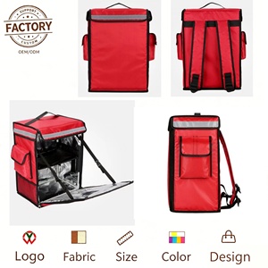 Sac à dos isotherme et imperméable pour <span class=keywords><strong>livraison</strong></span> de pizzas, sac isotherme réfrigéré pour <span class=keywords><strong>livraison</strong></span> à vélo, grand format - Product Image 2