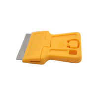 Couteau de nettoyage miniature à manche en plastique, grattoir à joint, lame en acier au carbone, outils de pose de ruban adhésif pour cloisons sèches, outils de quincaillerie