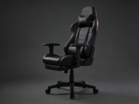 Fauteuil de jeu inclinable GTPLAYER - Simili cuir, limiteur d'angle, pivotant, vérin à gaz 2 positions, compact, léger, garantie 10 ans