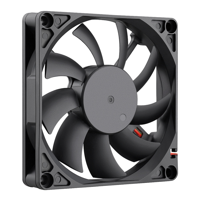 Gdstime GDA8015 80x80x15mm Ball Bearing DC 5V/12V/24V Brushless Axial Cooling Fan for Computer Case with Plastic Heatsink 80mm