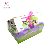 Boîte à desserts jetable portable pour gâteaux, tarte aux œufs, hamburgers, Mousse, boîte d'emballage de bonbons, boîte de boulangerie avec logo personnalisé