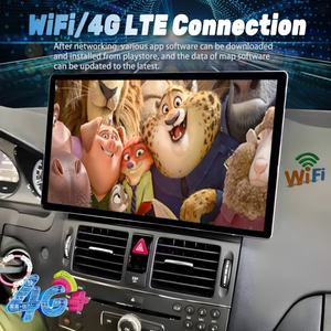 Reproductor Multimedia para Auto Android 14 Carplay de 13 Pulgadas para Mercedes Benz Clase C C180 C200 260 C300 Autoradio GPS Estéreo 2din HU - Product Image 6