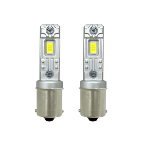P21W LED BA15S BAU15S 1156 LED Luz de marcha atrás 60W Canbus blanco <span class=keywords><strong>amarillo</strong></span> 4000LLM T20 3156 T25 7440 bombillas LED para coche luces de señal de giro - Product Image 1