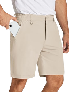 Pantalones Cortos Cargo para Hombre, Diseño Nuevo, Sólidos, Multibolsillos, Transpirables, Impermeables, Casuales, de Verano, Venta al Por Mayor del Fabricante - Product Image 1