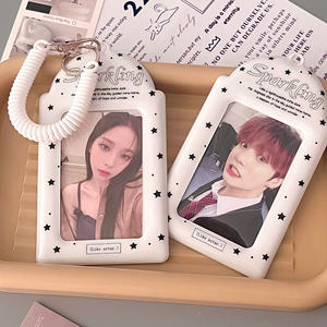 Porte-photocard Kpop personnalisé, carte PVC mignonne avec porte-clés pour collection <span class=keywords><strong>de</strong></span> photos <span class=keywords><strong>de</strong></span> stars, <span class=keywords><strong>prix</strong></span> d'usine - Product Image 3