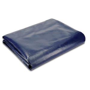 Bâche en PE bleu foncé très résistante, grande capacité, couleurs et tailles personnalisées pour une utilisation professionnelle en extérieur - Product Image 1