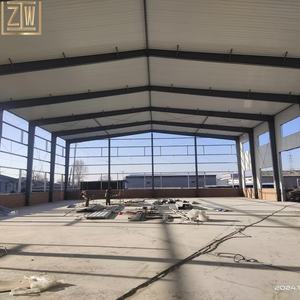 Современные сборные стальные конструкции для логистических складов, цехов, промышленных и коммерческих зданий, индивидуальные размеры, ISO 9001 - Product Image 2