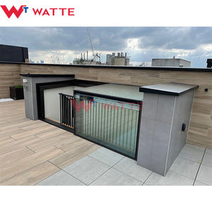 Diseño moderno, tragaluz deslizante eléctrico automático, Escotilla de acceso al techo, caja de vidrio impermeable, aleación de aluminio, <span class=keywords><strong>Skybox</strong></span> de tres paredes - Product Image 4