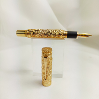 Jinhao — stylo cadeau de luxe, motif colonne ornementale en or, stylo fontaine lourd de luxe, calligraphie, nouveauté, JXC189