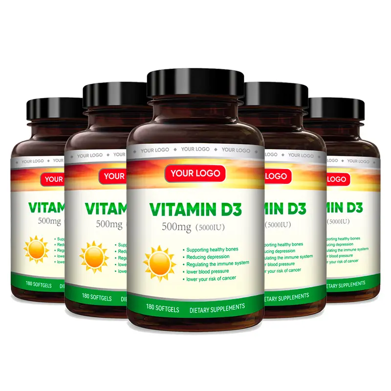 Integratori Anti-età di vendita caldi personalizzati OEM capsule di vitamina E gel morbidi antiossidanti alla vitamina E
