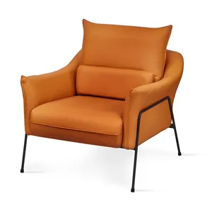 Bois français dossier haut Accent velours salon aile arrière Chesterfield cuir salon sièges chaises ensemble canapé fauteuil simple